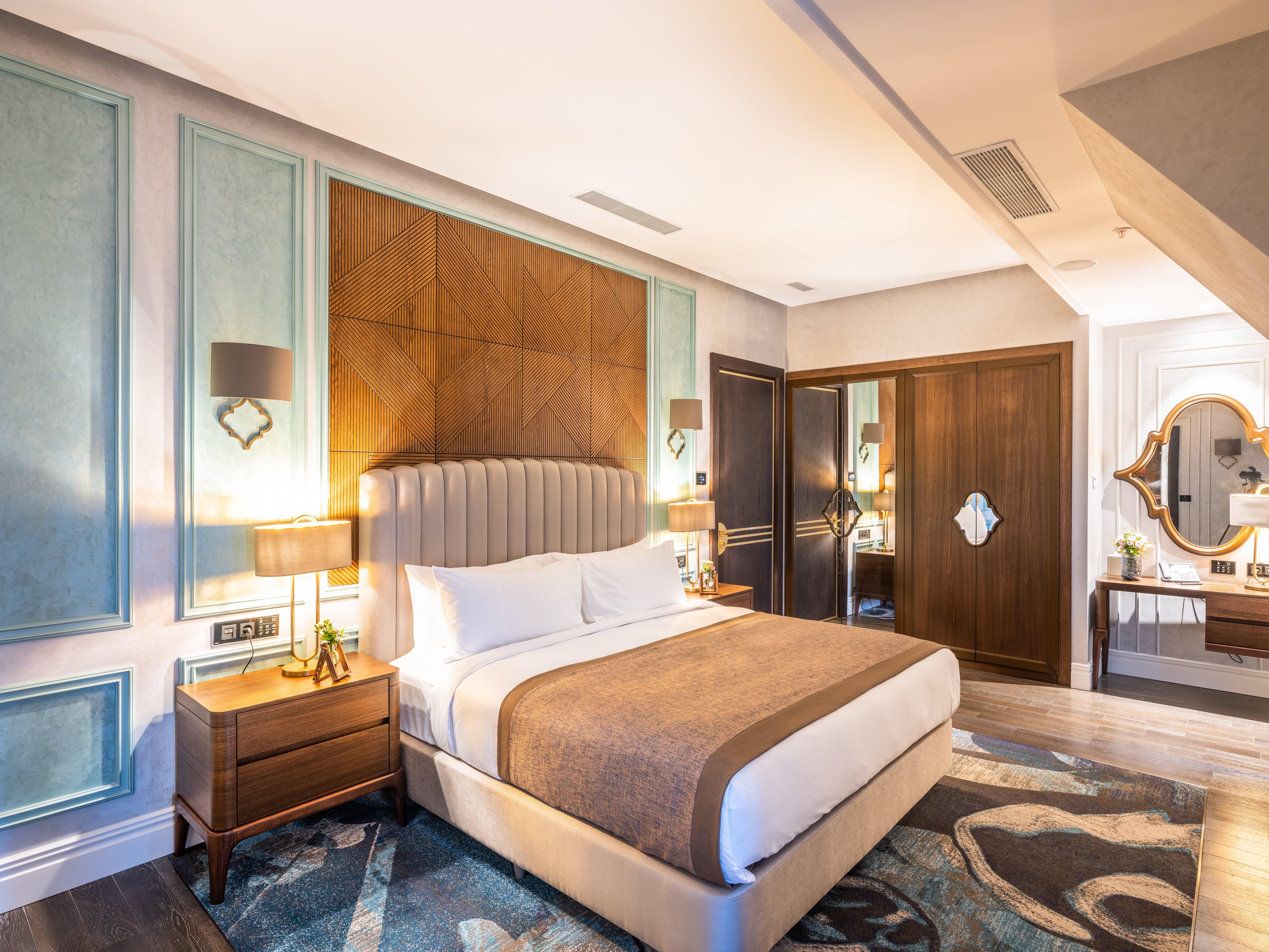 מלון Intercontinental Baku By Ihg מראה חיצוני תמונה A bedroom at the hotel